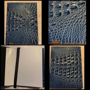 BRAHMIN Journal. Blue.  New without Tags